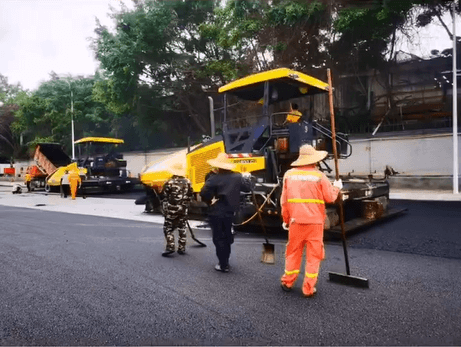 东莞市政道路沥青施工